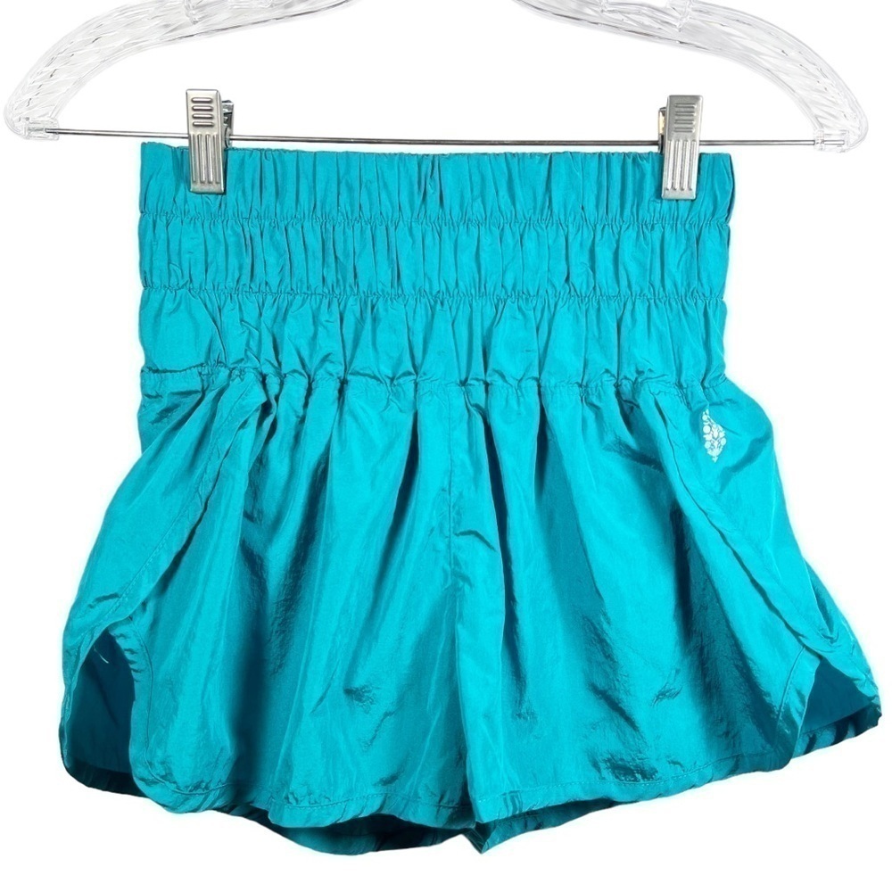 Free People women’s the way home shorts size XS high waist blue